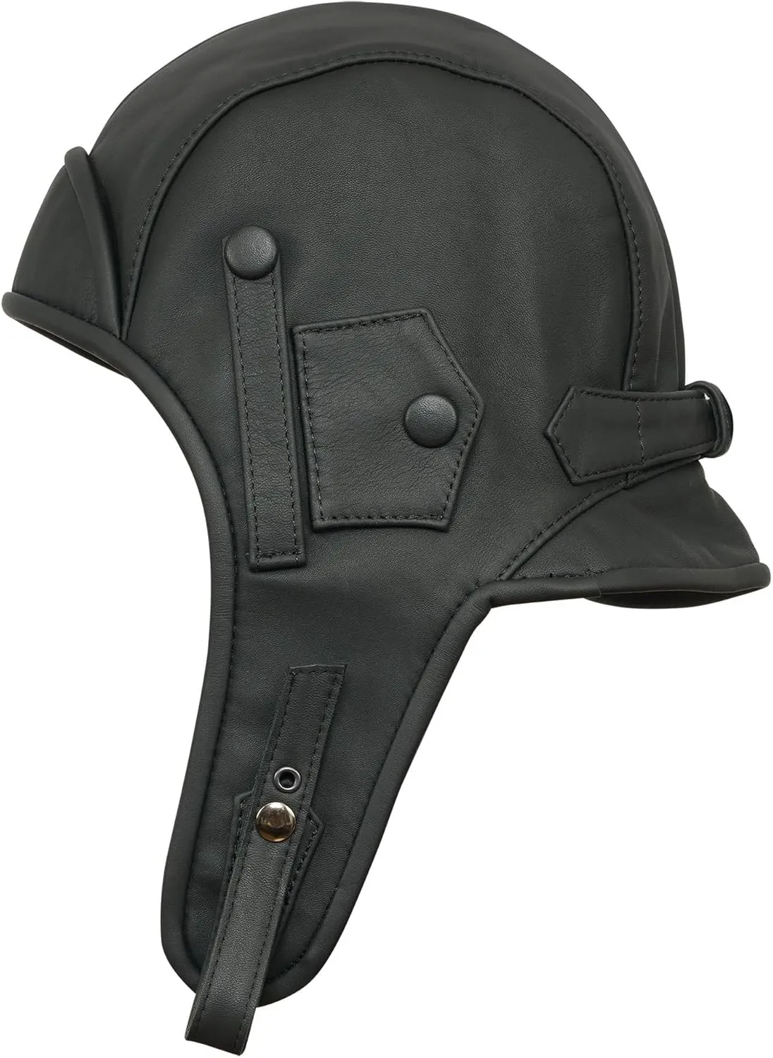 Sterkowski Karelia Genuine Leather Aviator Trapper Cap