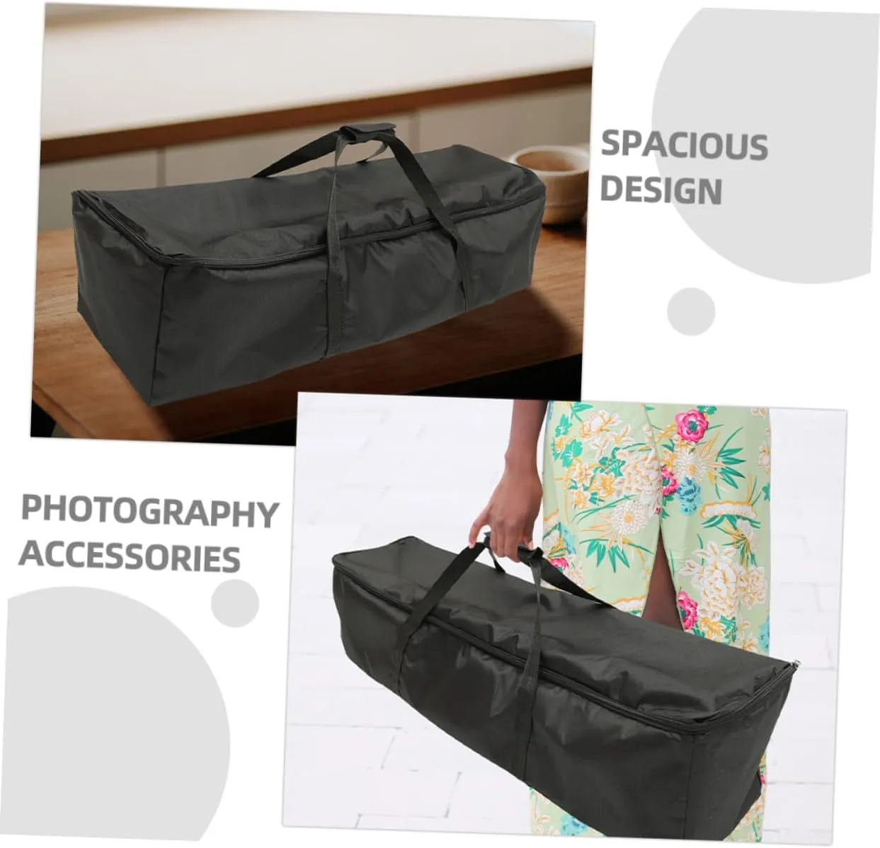 STOBOK 2pcs Tripod Lightweight Oxford Cloth Storage Case for Photography Equipment Tripod Pouch for and Safe Storage