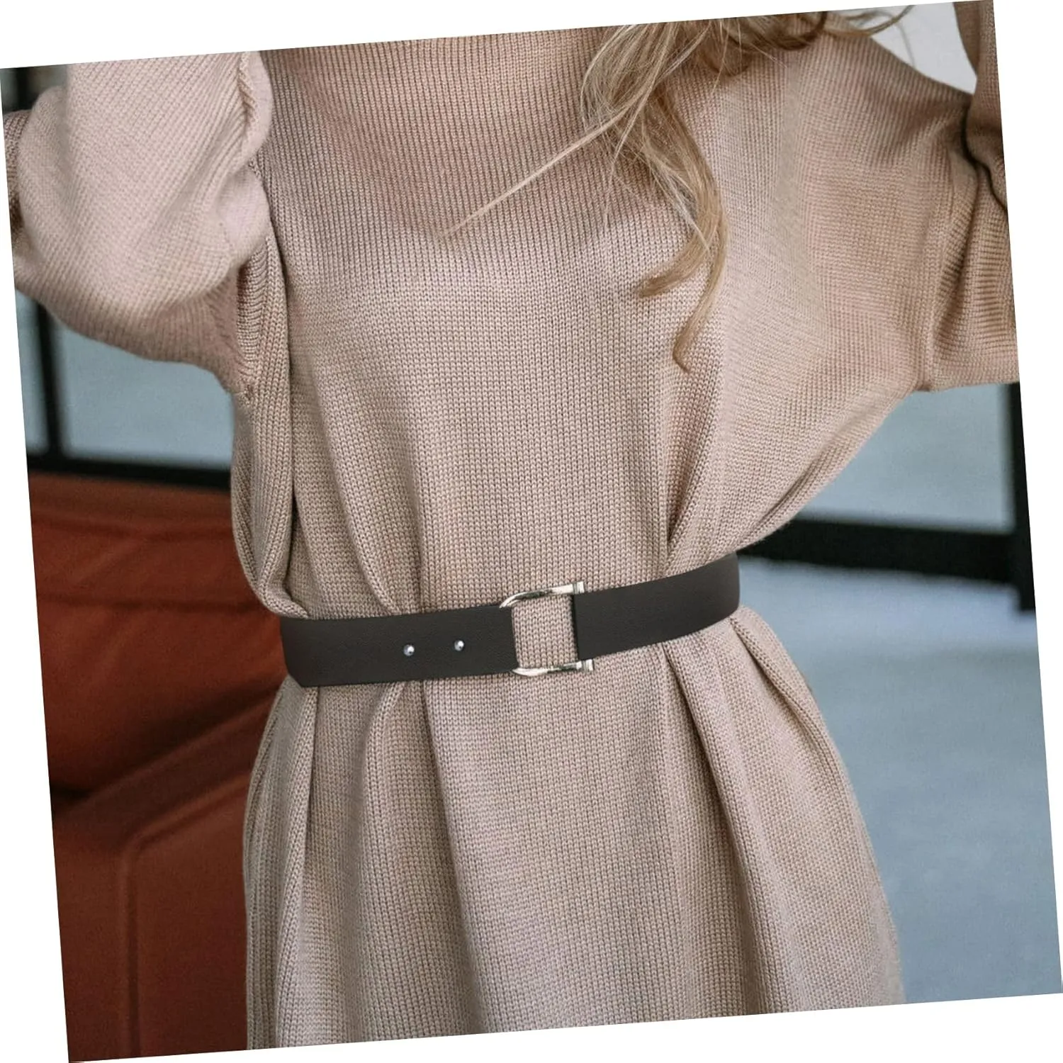 STOBOK Craft Leather Strap Elastic Collars for Puppies Watchband Leather Materials DIY Watchband Bag Shoulder Strap Artisan Leathercraft Lover's Essential
