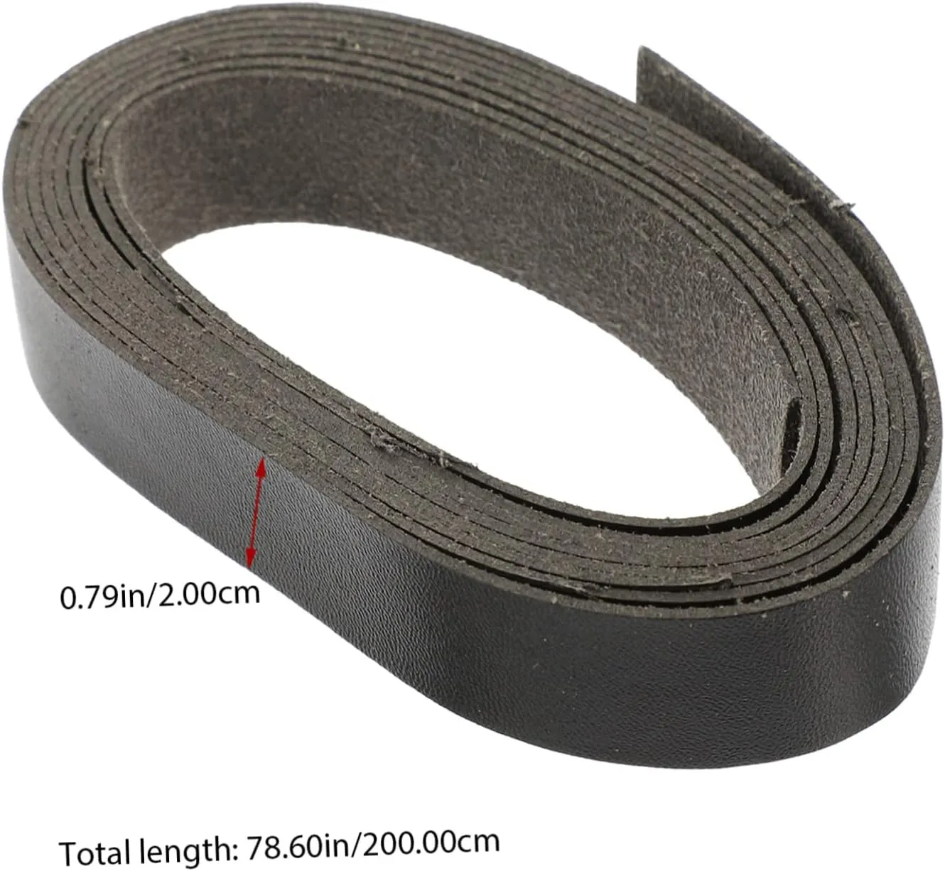 STOBOK Craft Leather Strap Elastic Collars for Puppies Watchband Leather Materials DIY Watchband Bag Shoulder Strap Artisan Leathercraft Lover's Essential