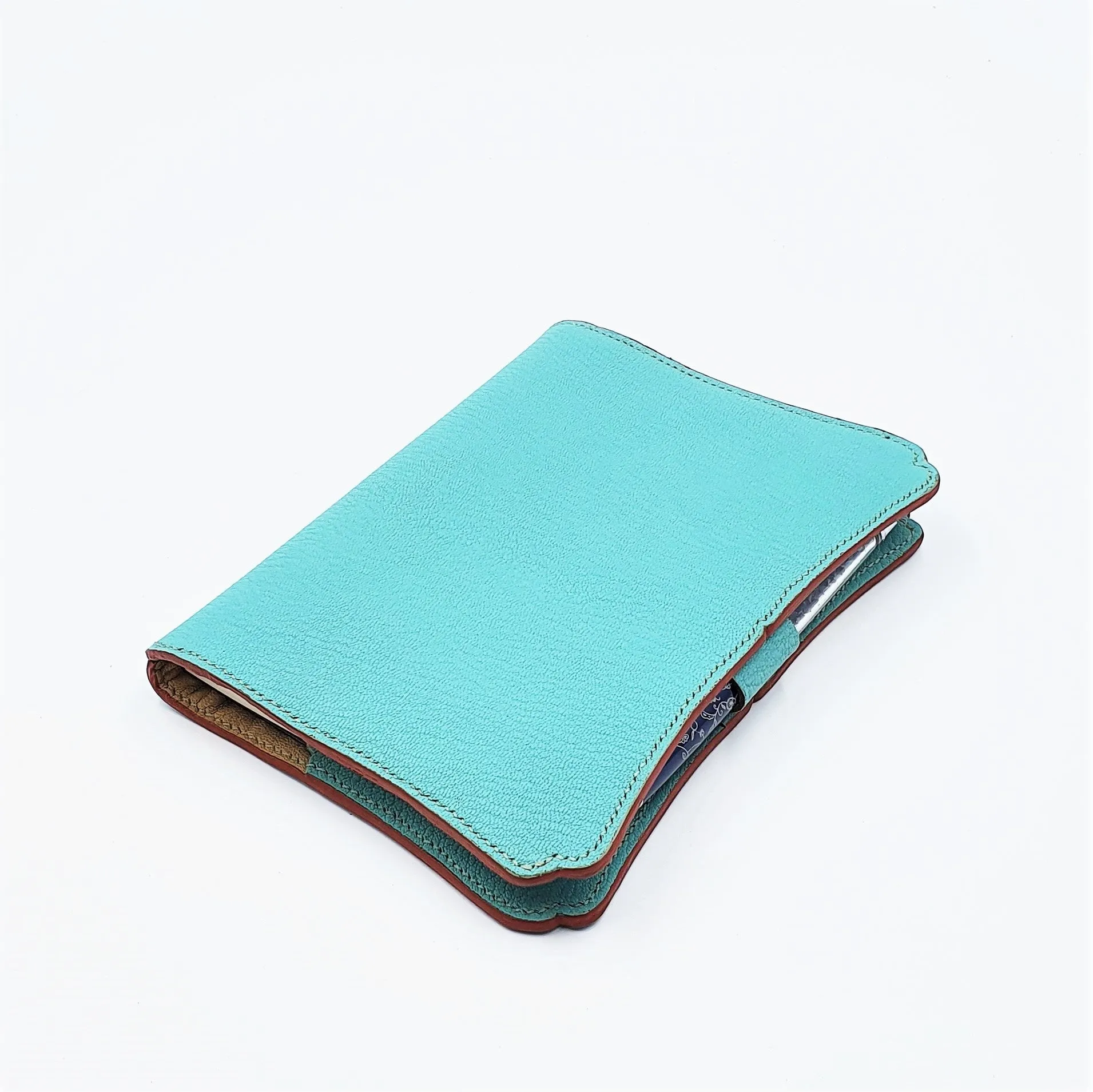Studio Arkademie CELADON LQ A5 Portrait Notebook Sleeve, Turquoise