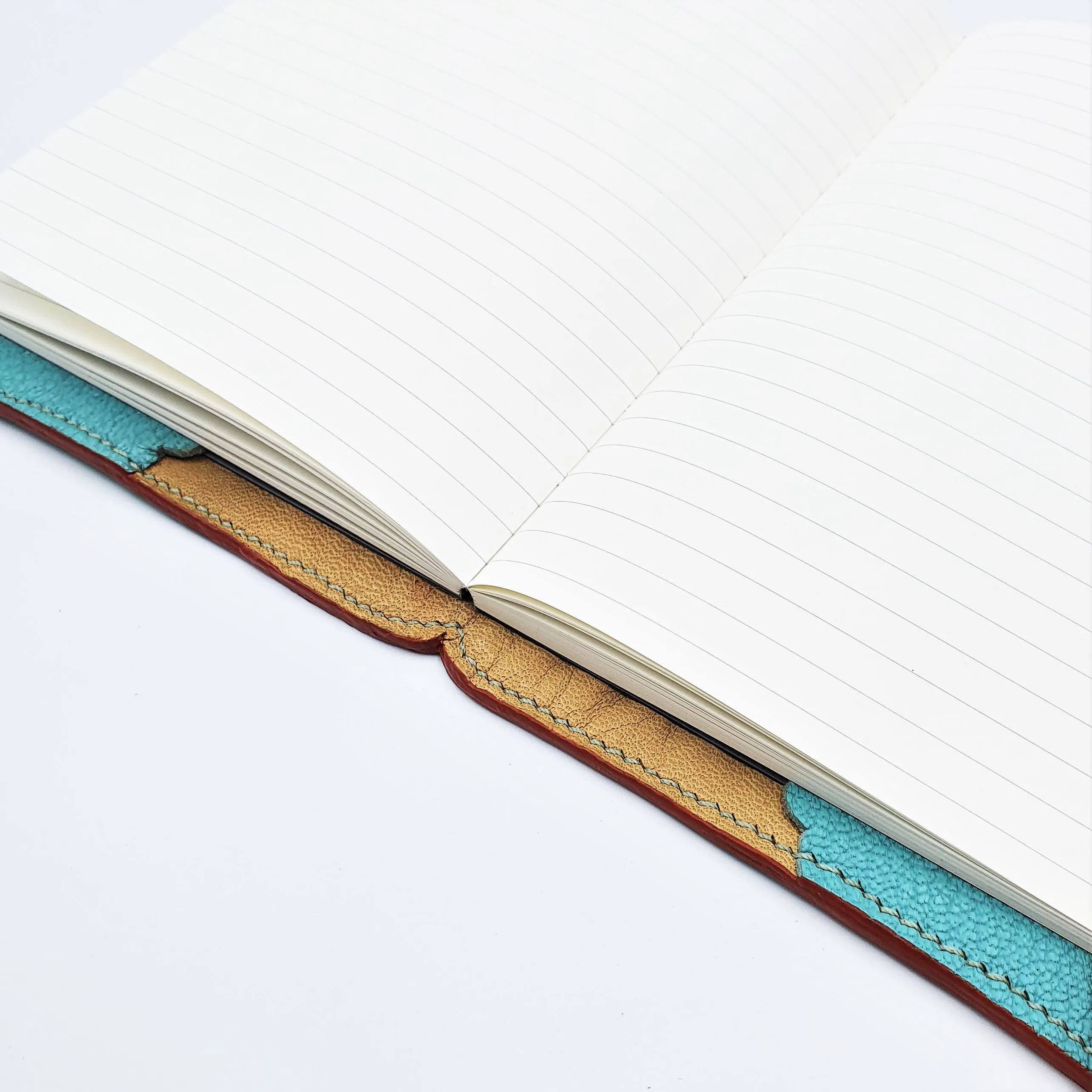 Studio Arkademie CELADON LQ A5 Portrait Notebook Sleeve, Turquoise