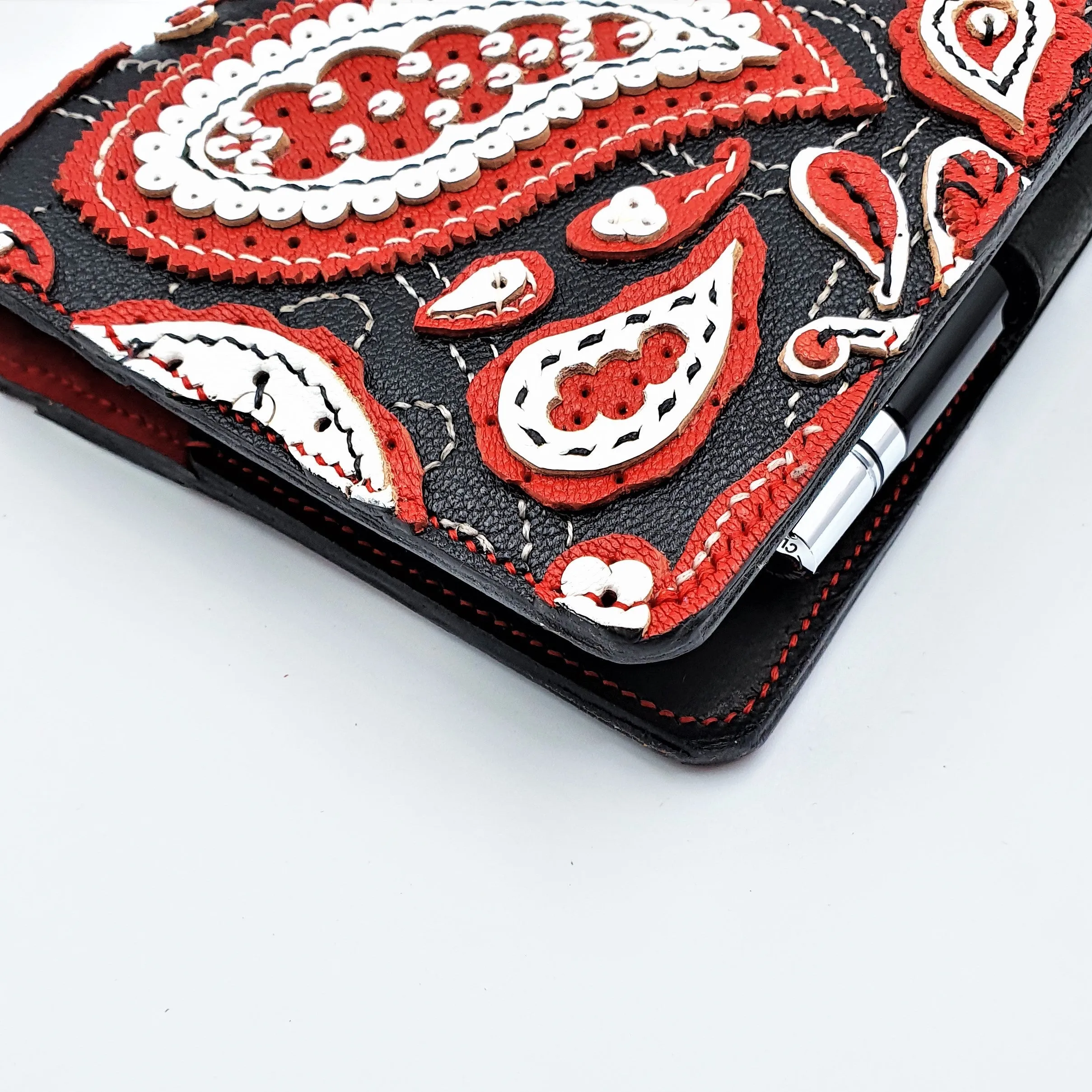 Studio Arkademie PERSIAN PAISLEY A6 Portrait Notebook Sleeve, Multicolour
