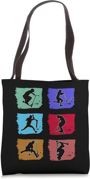 Stunt scooter skater stunt kick scooter stunt scooter Tote Bag