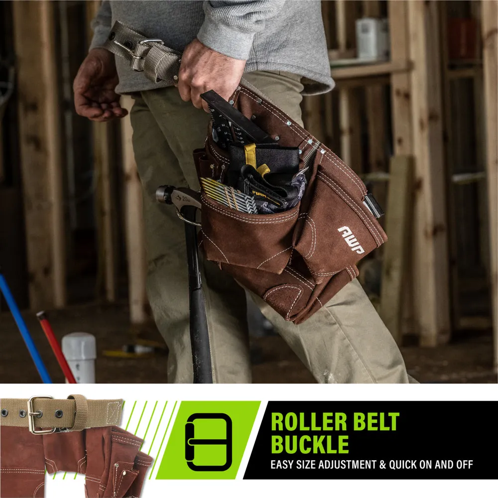 SUEDE LEATHER TOOL APRON