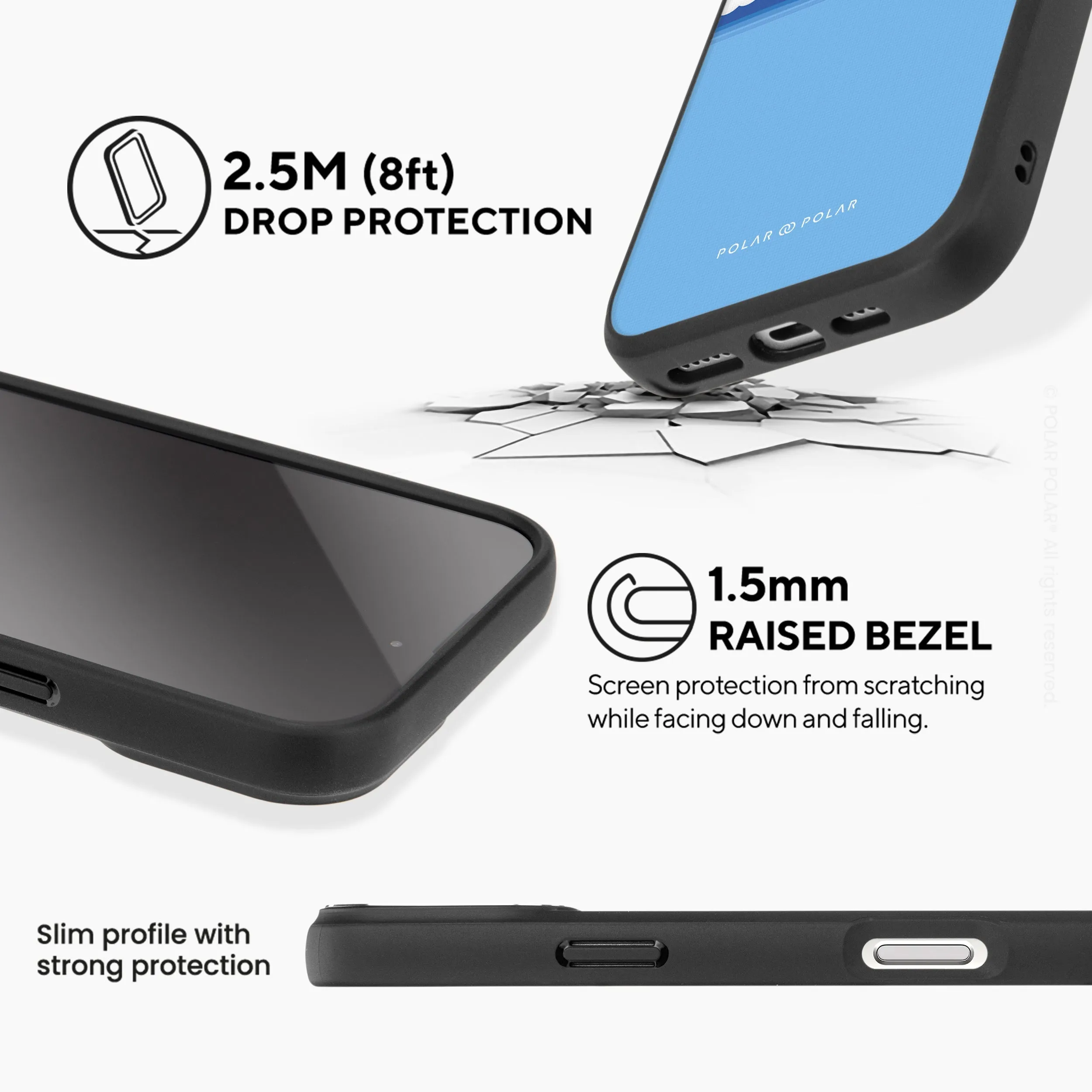 Summer Fujisan - iPhone 16 Frosted Black Bumper MagSafe Case