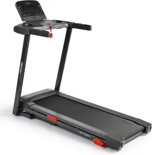 Sunny Health & Fitness Smart WiFi Treadmills – Compact, Foldable, Portable, Under Desk & Incline Options (Manual & Auto), Brushless Motor, & Bluetooth SunnyFit App, LED Display, Shock Absorption