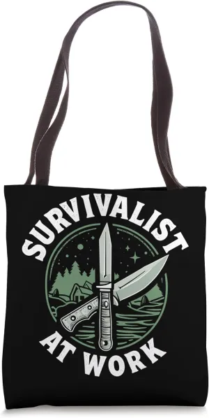 Survivalist Emergency Preparedness Outdoor Skills Tote Bag