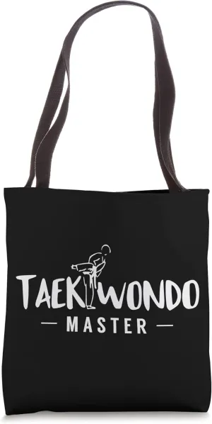 Taekwondo Master Training Fighter Martial Arts Tae Kwon Do Tote Bag