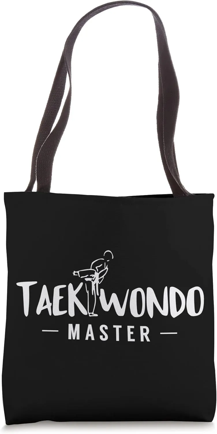 Taekwondo Master Training Fighter Martial Arts Tae Kwon Do Tote Bag