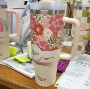 The Darling Effect - Take Me Everywhere Tumbler - beyond blooms pink orange