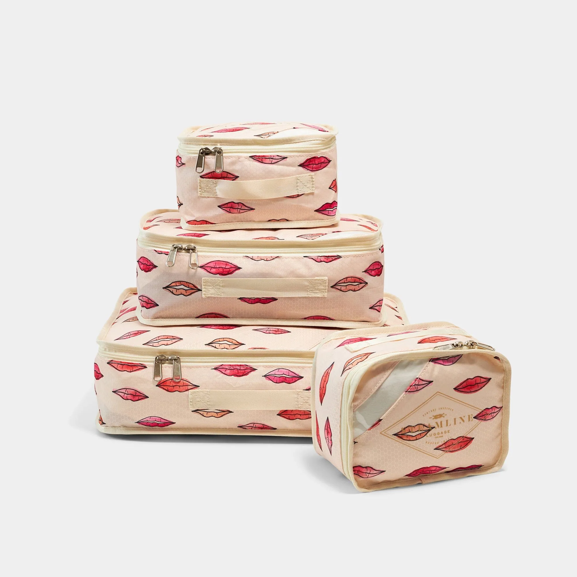 The Lip Print - Packing Cube Set
