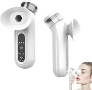 The Quick & Easy Way to Relieve Dry Eyes-in 5 Minutes or Less,TheraEyes Steam Therapy Wand with Cold/Heat Compress,Portable Rechargeable Nano Eye Mist Steam Sprayer for Dry Eyes,Dark Circles,Puffiness