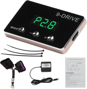 ‎Throttle Response Controller, 9 Drive 9-Mode Smart Electronic Racing Pedal Accelerator for BUICK ENCLAVE GL8 CADILLAC SLS CTS CHEVROLET COLORADO CAMARO CORVETTE FIAT 500 PANDA Stilo(839)