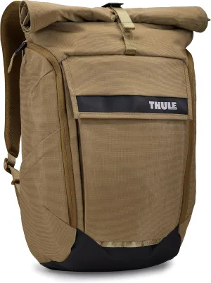 Thule Paramount 24L Backpack - Commuter Backpack with Padded Laptop Sleeve - Fits 16" laptops and 12" Tablets - Thoughtful Layout and Organization, Nutria