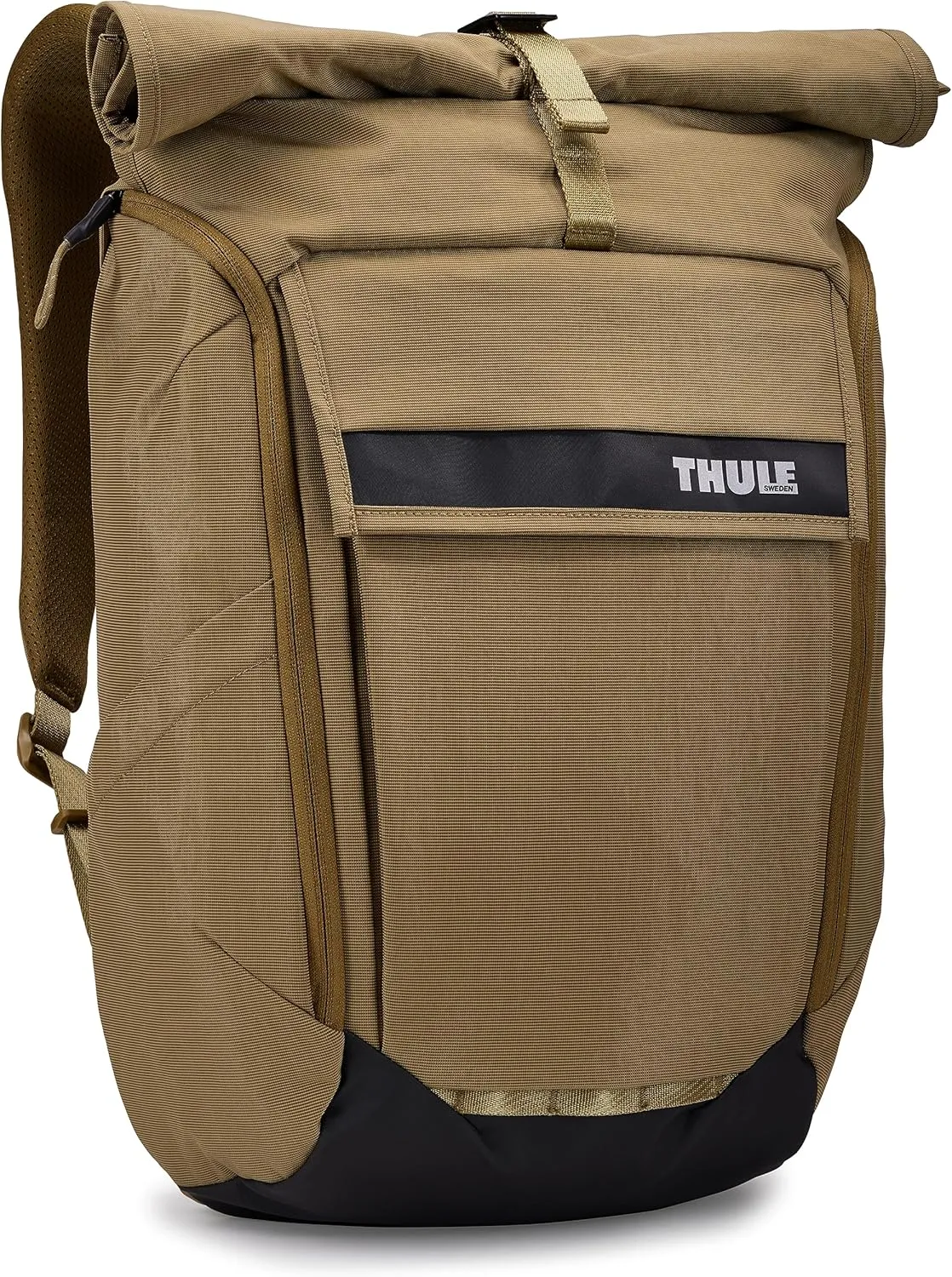 Thule Paramount 24L Backpack - Commuter Backpack with Padded Laptop Sleeve - Fits 16" laptops and 12" Tablets - Thoughtful Layout and Organization, Nutria