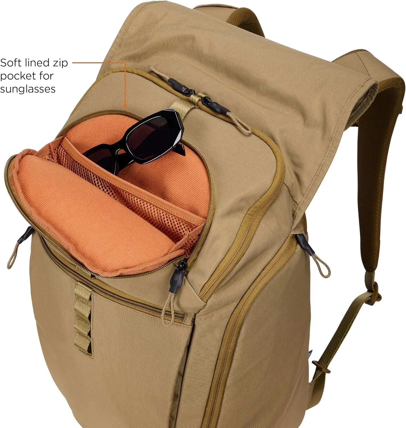 Thule Paramount 27L Backpack - Commuter Backpack - Fits 16" laptops, Nutria