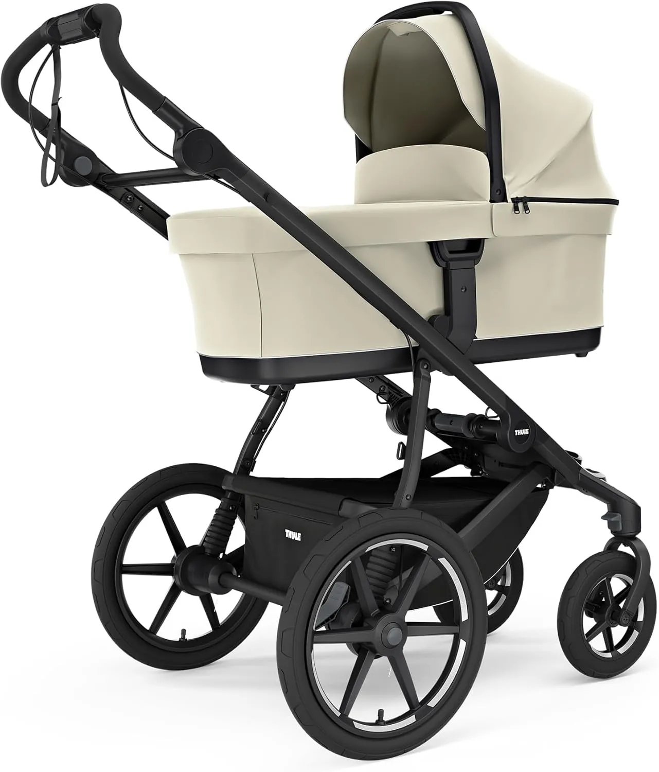 Thule Urban Glide 4-Wheel Single Child All-Terrain Stroller, Full-Suspension System, Air-Filled Tires, Upright seat with Adjustable Recline and Built-in Leg Rest, Baby Stroller