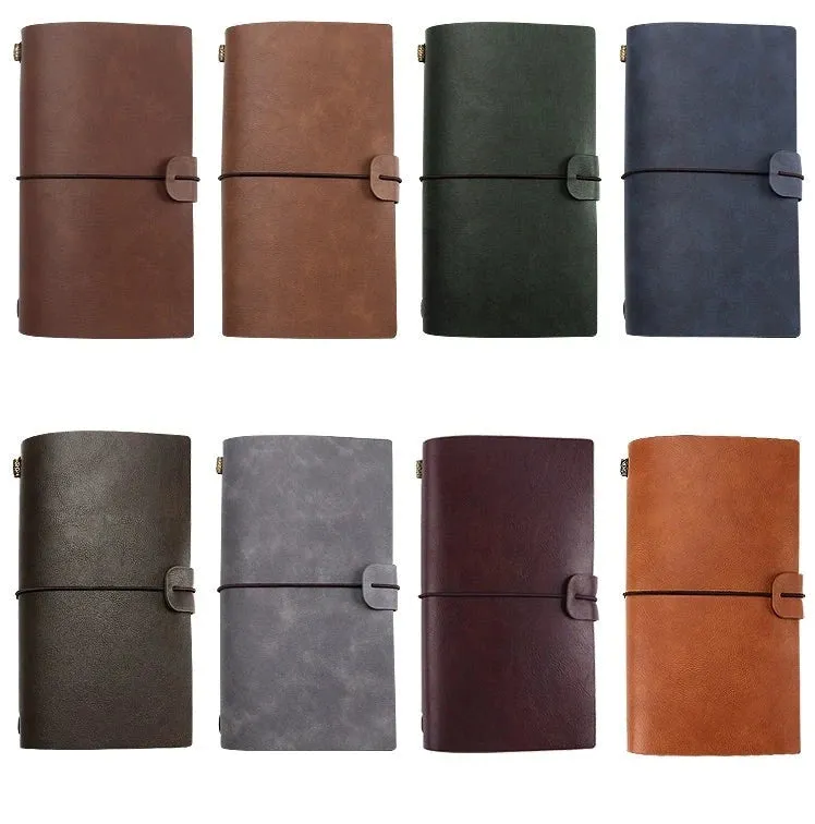 Timeless Elegance: Retro Portable Leather Diary Notebook