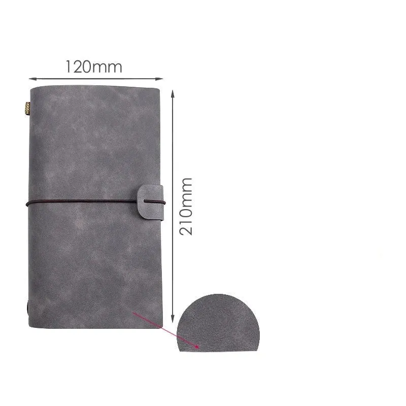 Timeless Elegance: Retro Portable Leather Diary Notebook