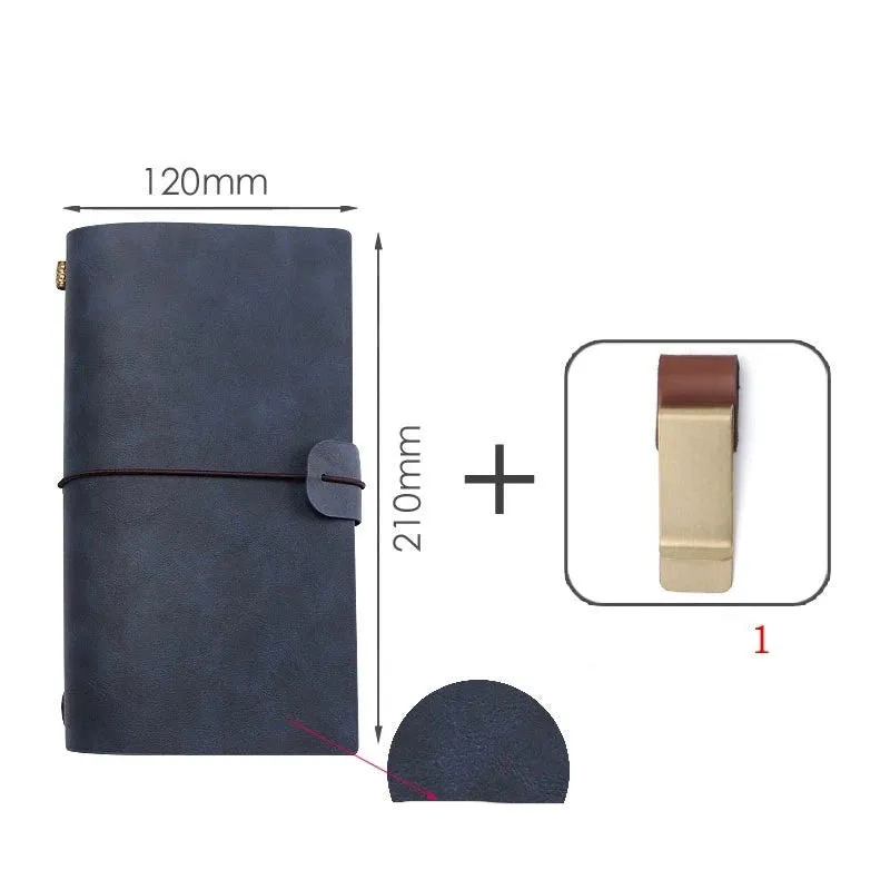 Timeless Elegance: Retro Portable Leather Diary Notebook
