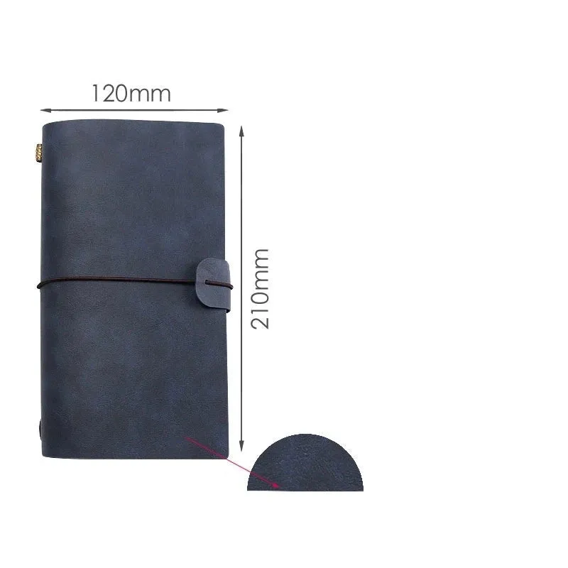 Timeless Elegance: Retro Portable Leather Diary Notebook