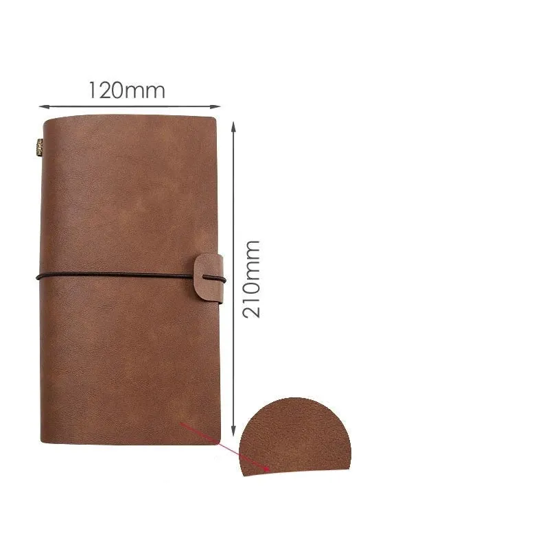 Timeless Elegance: Retro Portable Leather Diary Notebook