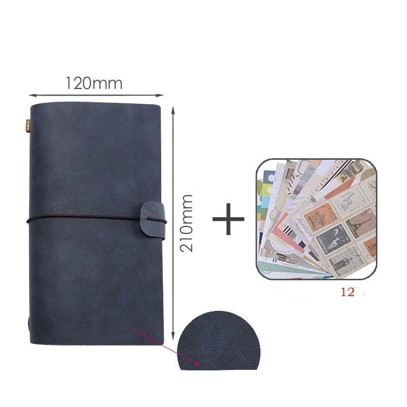 Timeless Elegance: Retro Portable Leather Diary Notebook