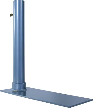 Tire Mount for Portable Flagpole, Large Diameter (2 -1/4")