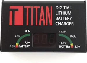 Titan Digital Charger Lithium Ion Airsoft