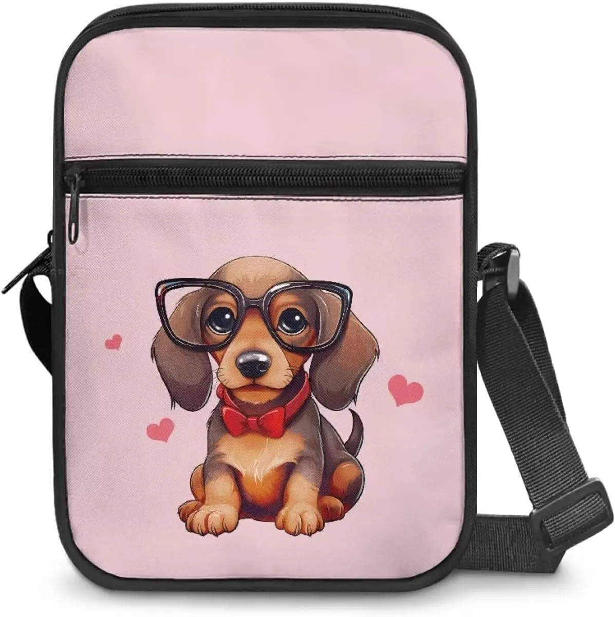 TODIYADDU Stylish Shoulder Bag for Women Men Fashion Messenger Bag Portable Handbags for Notebook Keys Cards Nice Chest Bag
