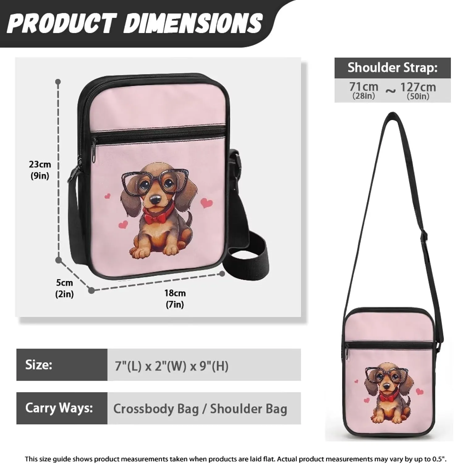 TODIYADDU Stylish Shoulder Bag for Women Men Fashion Messenger Bag Portable Handbags for Notebook Keys Cards Nice Chest Bag
