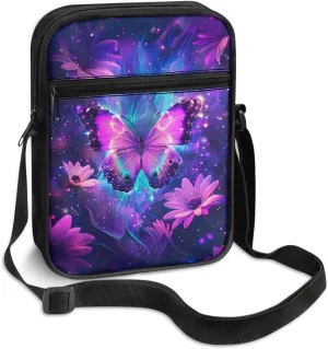 TODIYADDU Stylish Shoulder Bag for Women Men Fashion Messenger Bag Portable Handbags for Notebook Keys Cards Nice Chest Bag