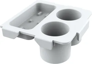 Top Cup Holder Tray Accessory for Bogg Bag X-Large - Fit for Stanley Cup - EVA Material Is Water-Resistant and Windproof - Women Phone Holder for Bogg Bag - Divider And Organizer (Light gray)
