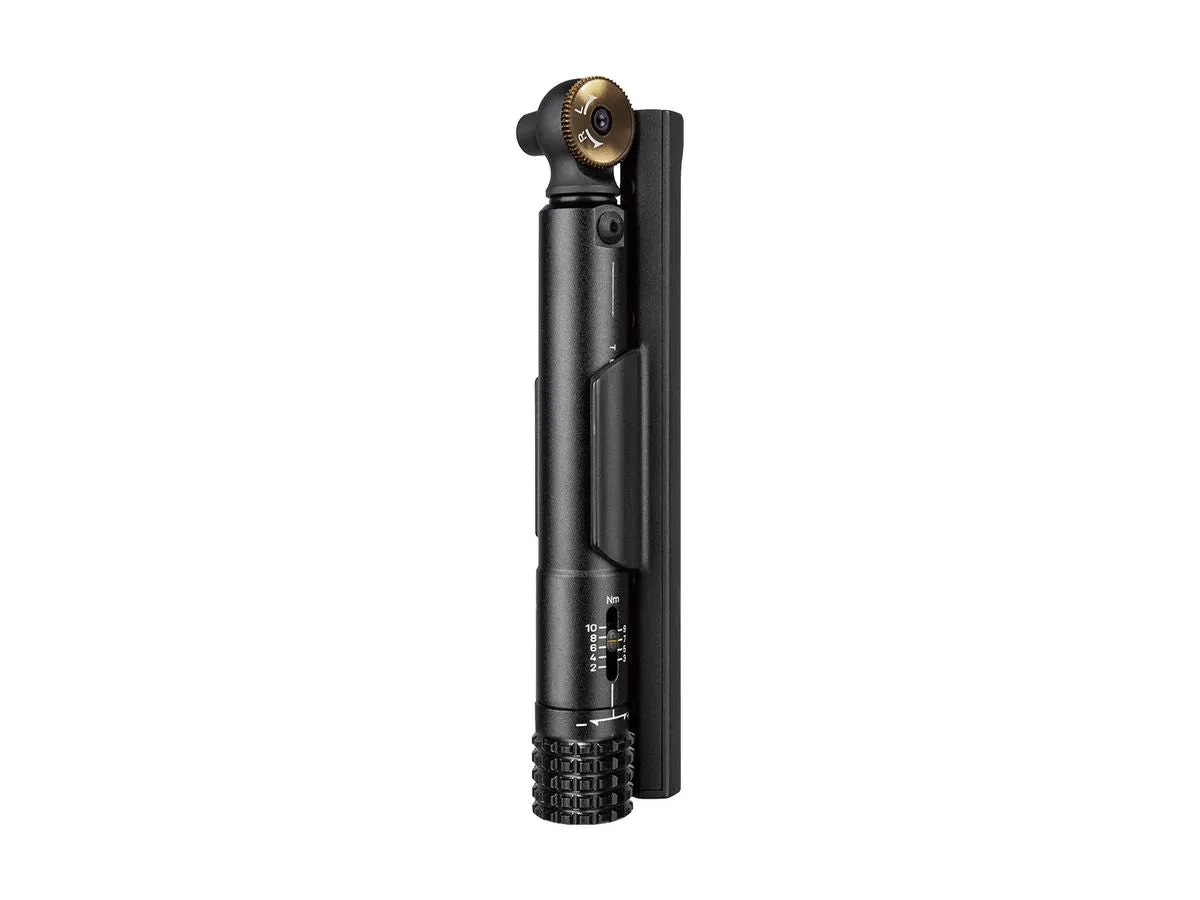 Topeak Workshop Tool Torq Stick 2-10Nm Compact Adjustable Mechanical Wrench & 5 Tool Bits