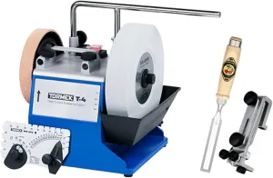 Tormek T-4 Original   SE-77 Square Edge Jig   Kirschen Chisel - Water Cooled Sharpening System for Edge Tools - US Version - English Handbook