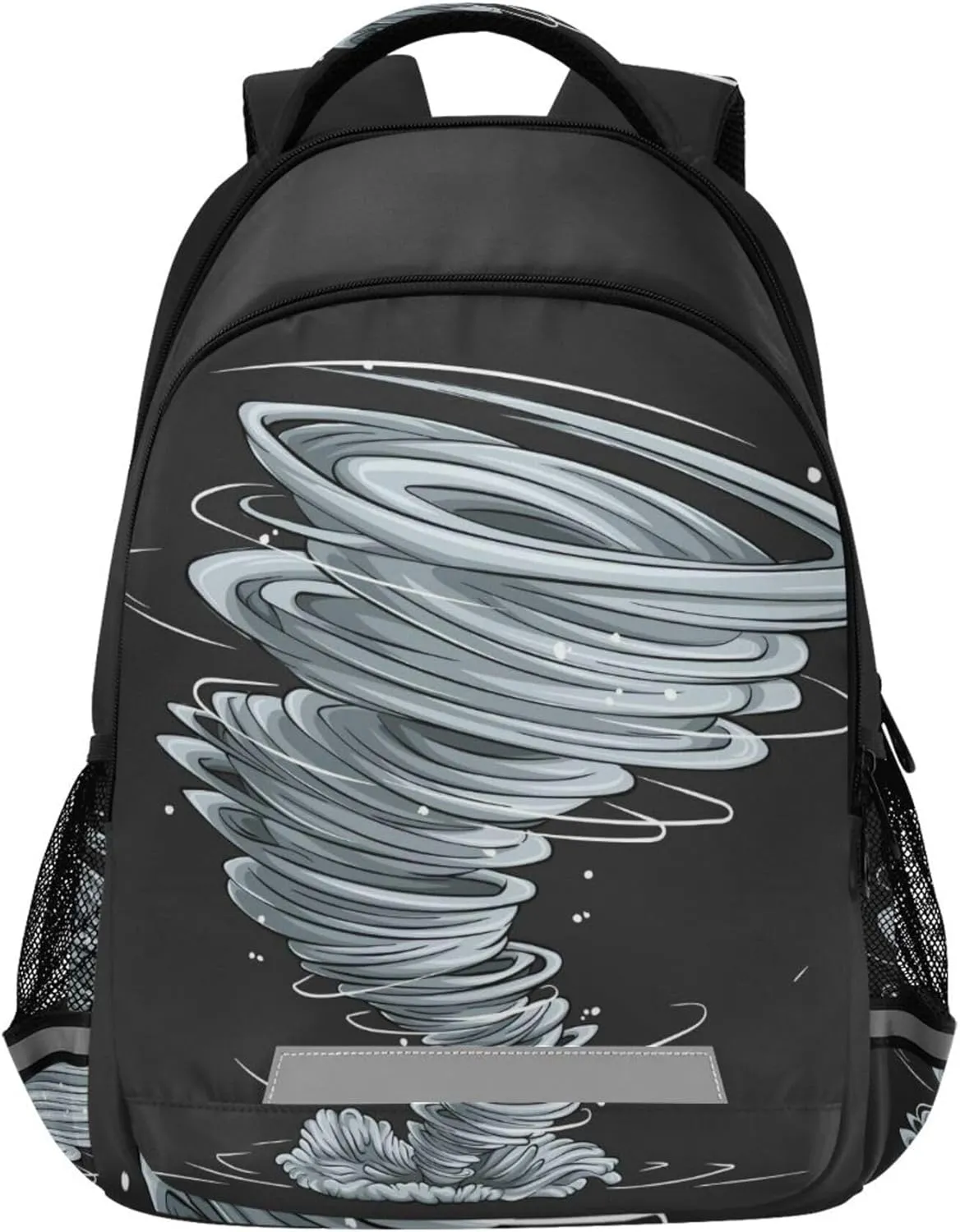 Tornado Storm Backpack Travel Backpack Laptop Notebook Tablet School Bookbag with Reflective Stripes