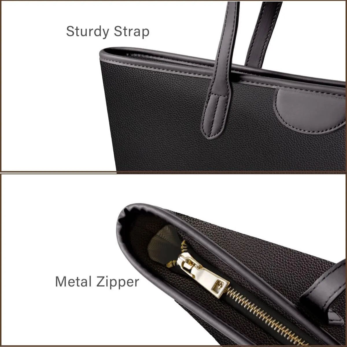Tote Bag for Women Large Leather Work Bag Travel Shopping Shoulder Handbags 2025 Trendy