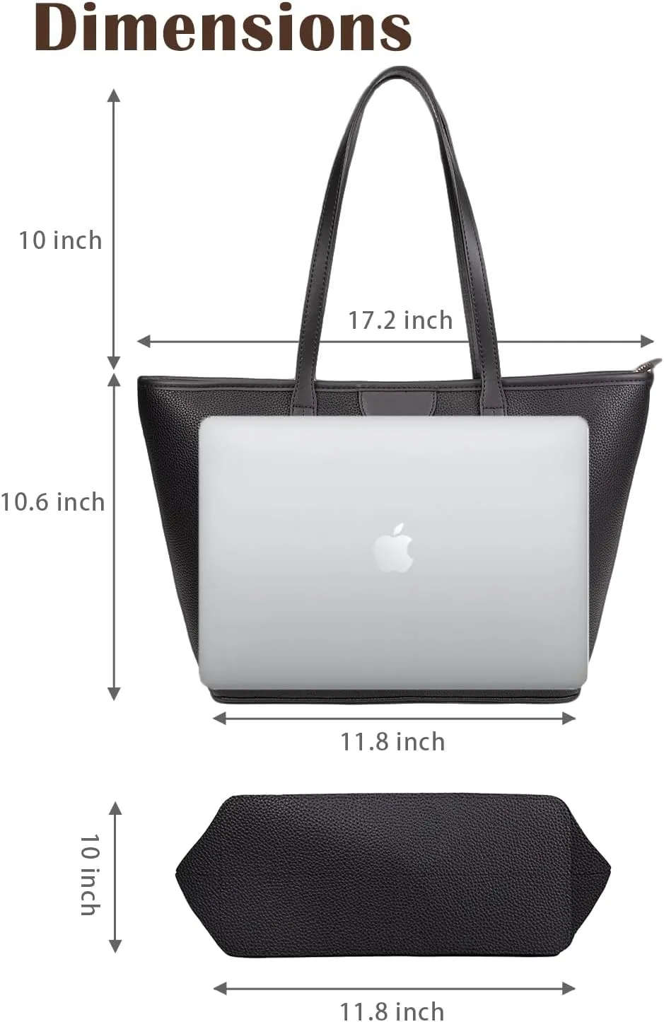 Tote Bag for Women Large Leather Work Bag Travel Shopping Shoulder Handbags 2025 Trendy
