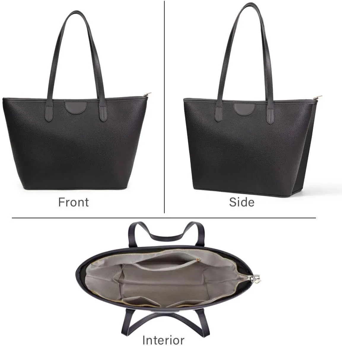 Tote Bag for Women Large Leather Work Bag Travel Shopping Shoulder Handbags 2025 Trendy