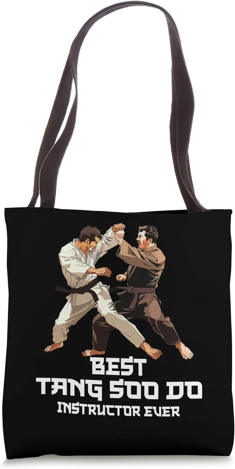 Traditional Tang Soo Do Fighting Martial Arts Tang Soo Do Tote Bag