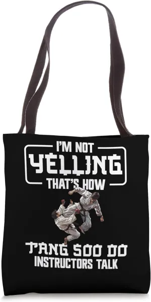 Traditional Tang Soo Do Training Martial Arts Tang Soo Do Tote Bag