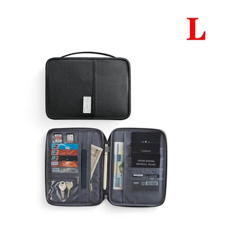 Travel Wallet Family Passport Holder