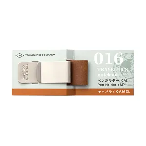 Traveler's Company Traveler's Notebook Accessories 016 - Pen Holder - Medium - Camel