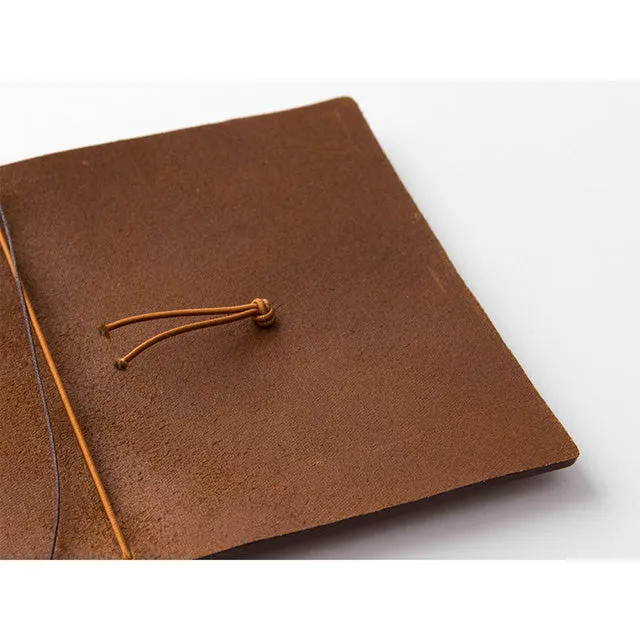 Traveler's Company Traveler's Notebook Starter Kit - Camel Leather - Passport Size