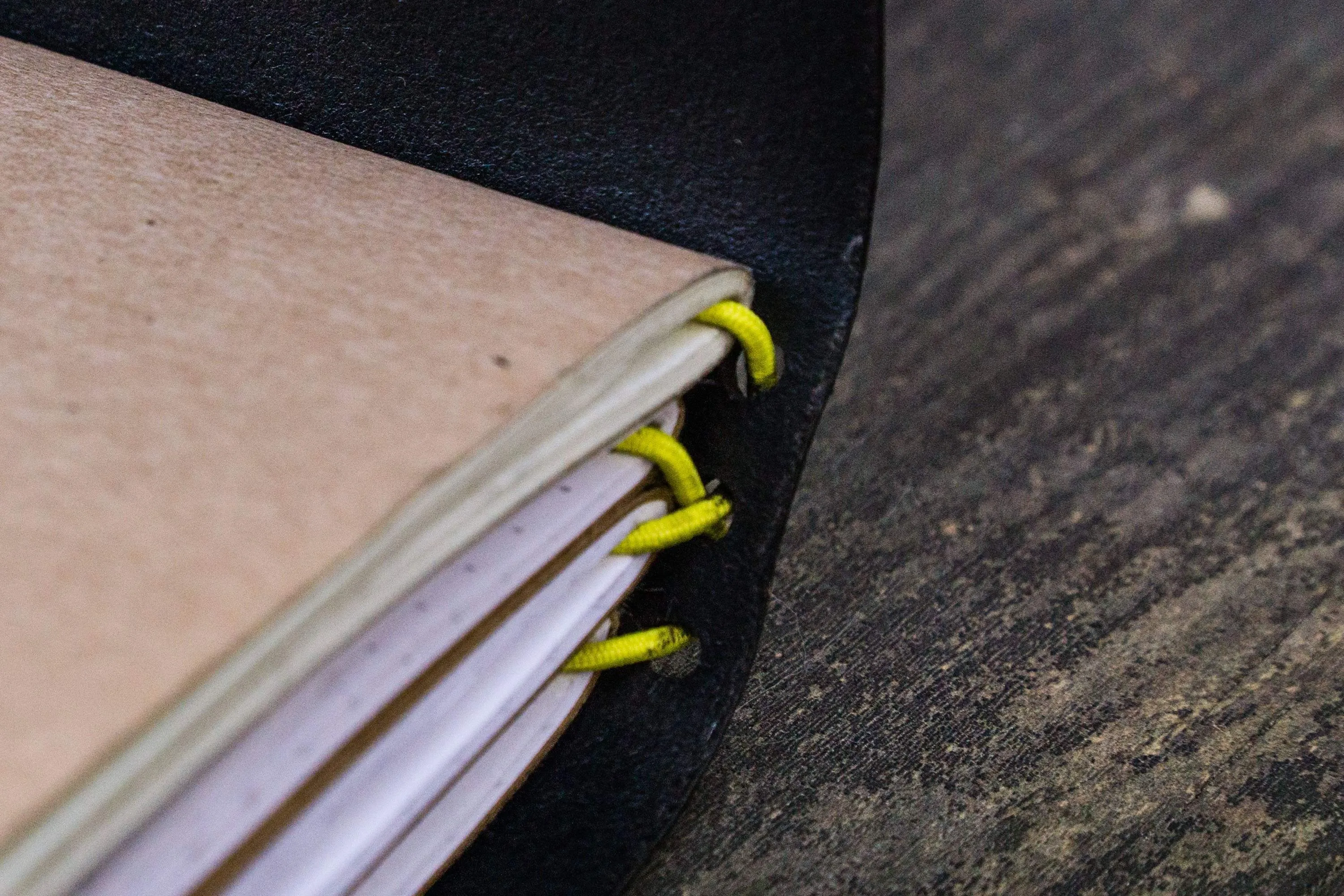 Traveler's Notebook Leather Cover - Black