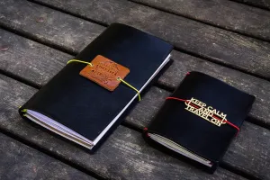 Traveler's Notebook Leather Cover - Black