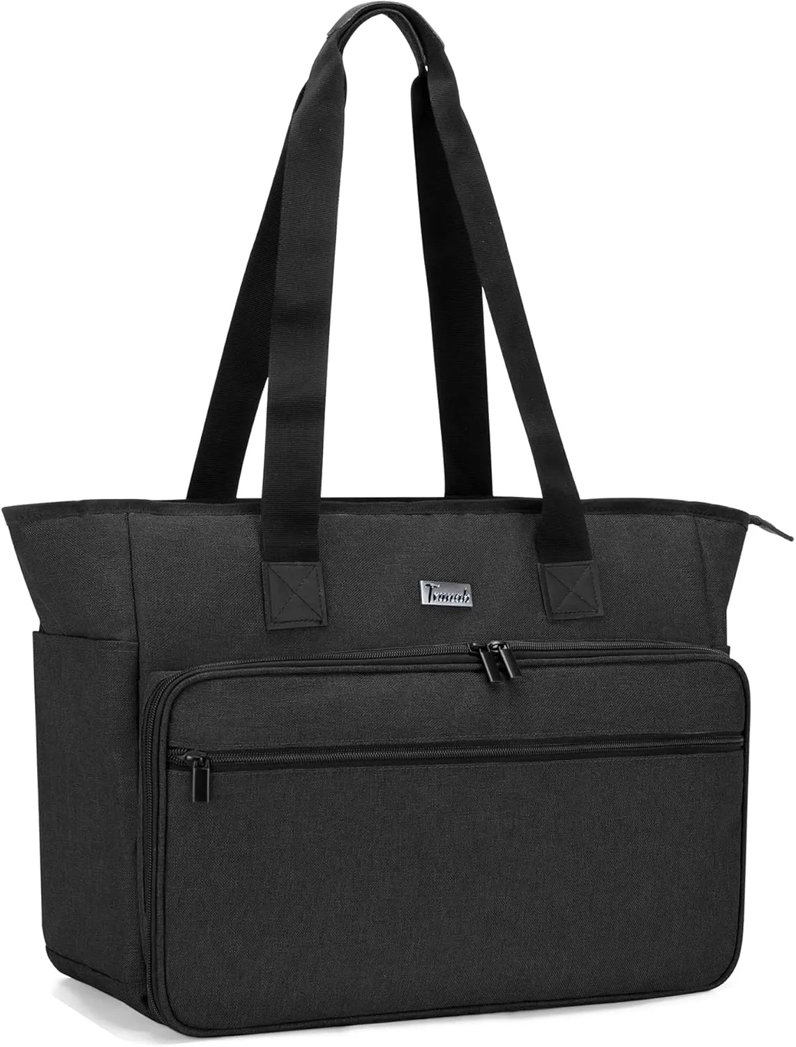 Trunab Teacher Bag Tote, Large Utility Tote for Women with Multiple Pockets Fits 15.6'' Laptop for Work, Office, Business