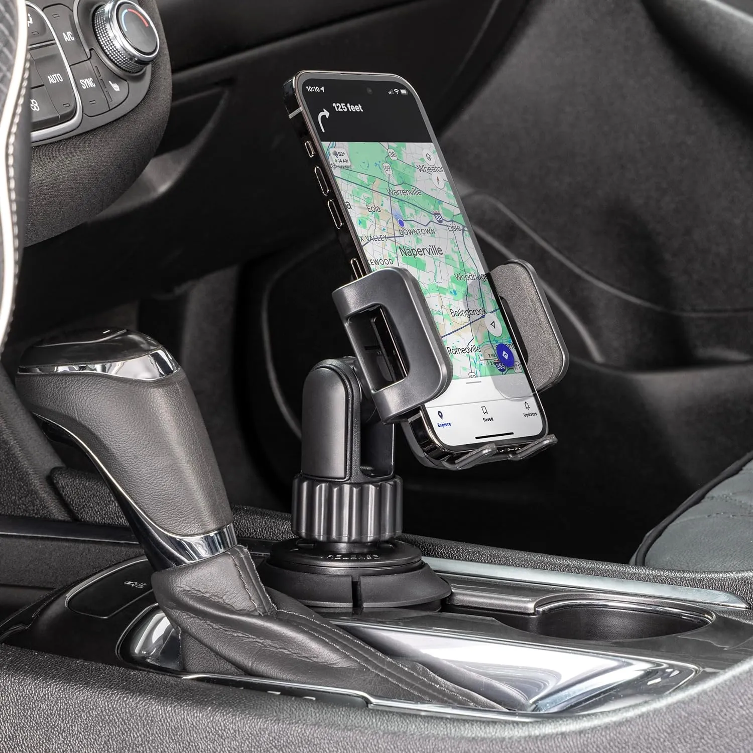 Tuff Tech Cradle Cup Mount Phone Holder, Universal Car Phone Holder