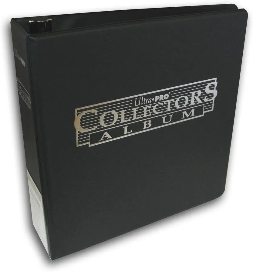 Ultra Pro 3" Black Collectors Album